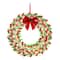 Mr. Christmas 30" Red & Green LED Retro C9 Bulb Wreath